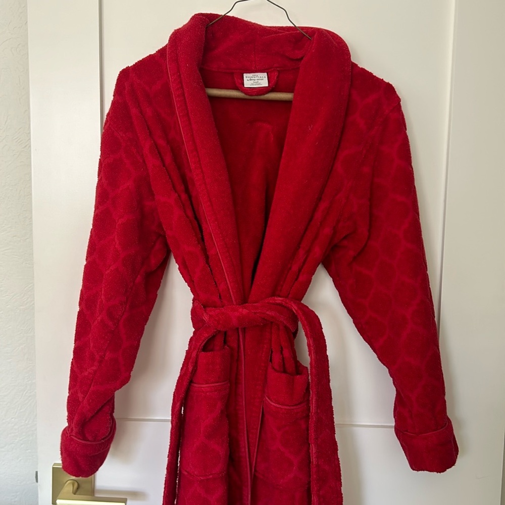 Turkish cotton plush robe